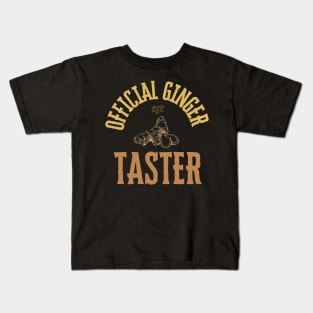 official ginger taster Kids T-Shirt